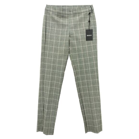 DKNY Women's straight leg Pants Size 0 Color Gray - Picture 1 of 10